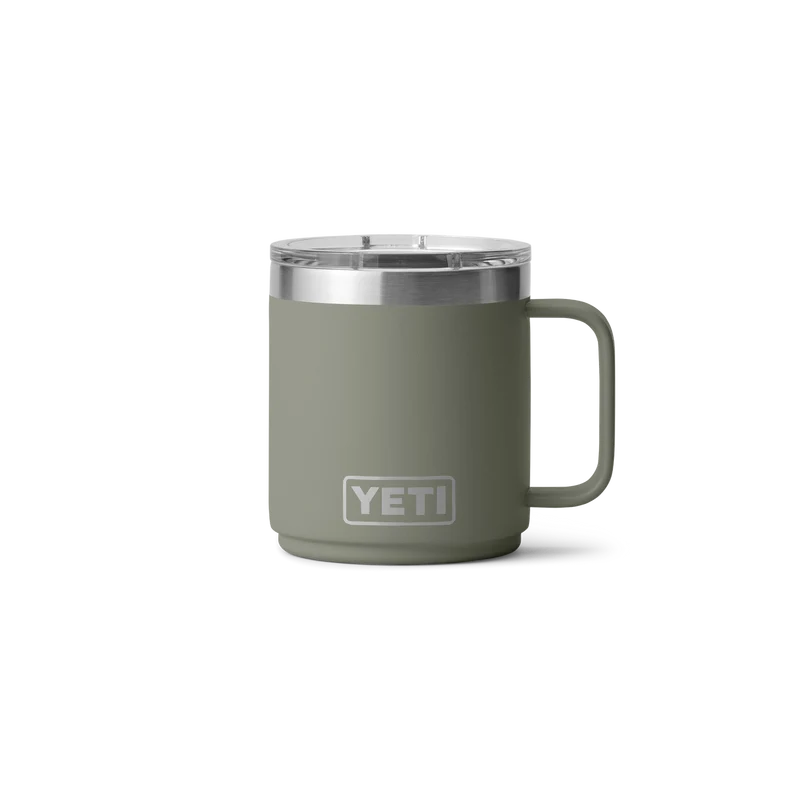 RAMBLER 10 OZ MUG Tasse mit Keramikbeschichtung PAMPA GREEN