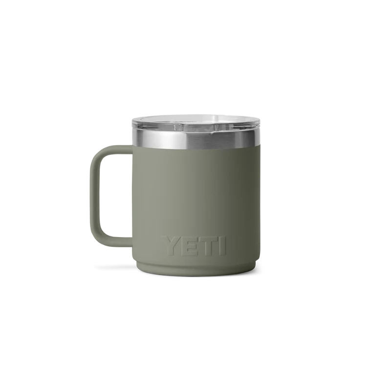 RAMBLER 10 OZ MUG Tasse mit Keramikbeschichtung PAMPA GREEN