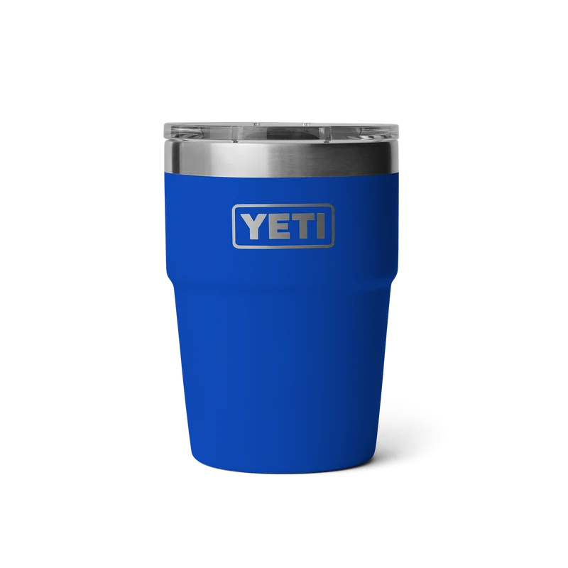 RAMBLER 16 OZ STACKABLE CUP Stapelbarer Becher ROYAL BLUE