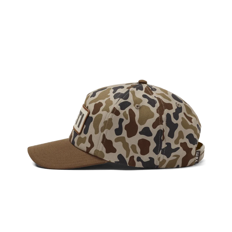 YETI Logo Snapback Cap WETLANDS CAMO