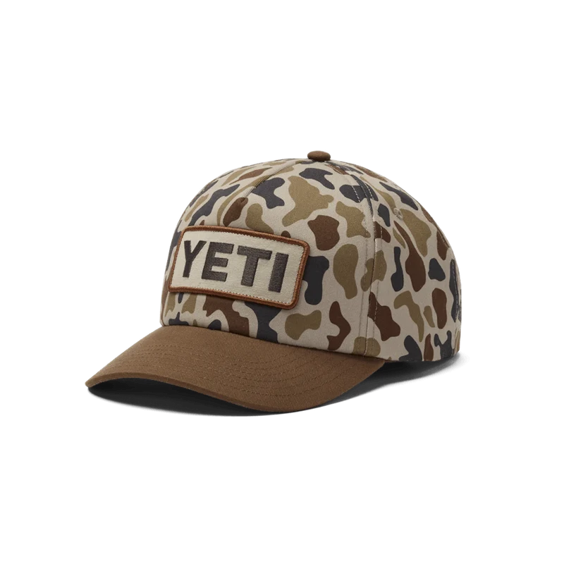 YETI Logo Snapback Cap WETLANDS CAMO