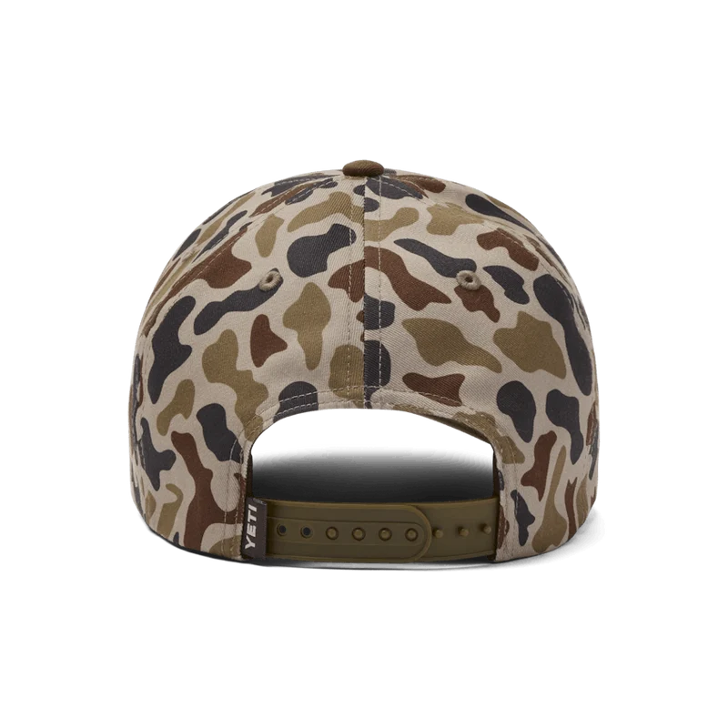 YETI Logo Snapback Cap WETLANDS CAMO