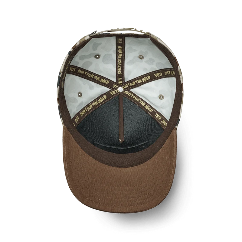 YETI Logo Snapback Cap WETLANDS CAMO