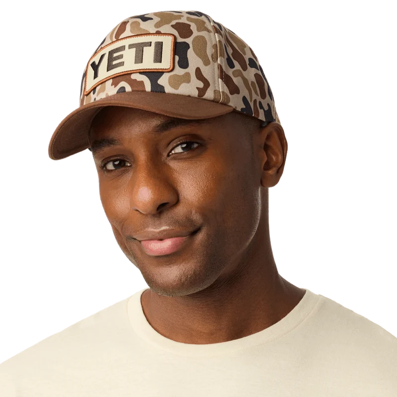 YETI Logo Snapback Cap WETLANDS CAMO