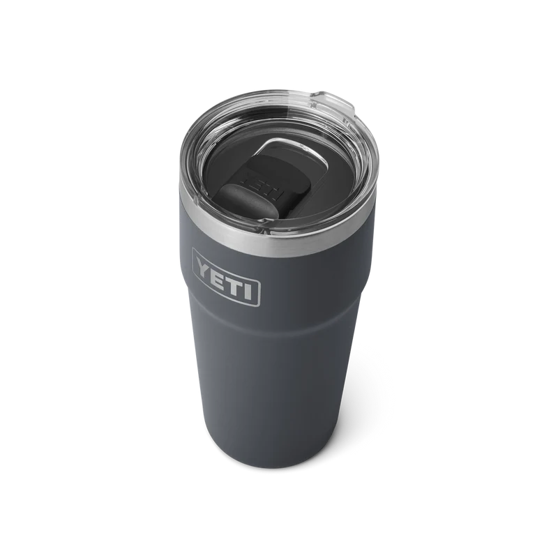 RAMBLER 20 OZ STACKABLE CUP Stapelbarer Becher CHARCOAL