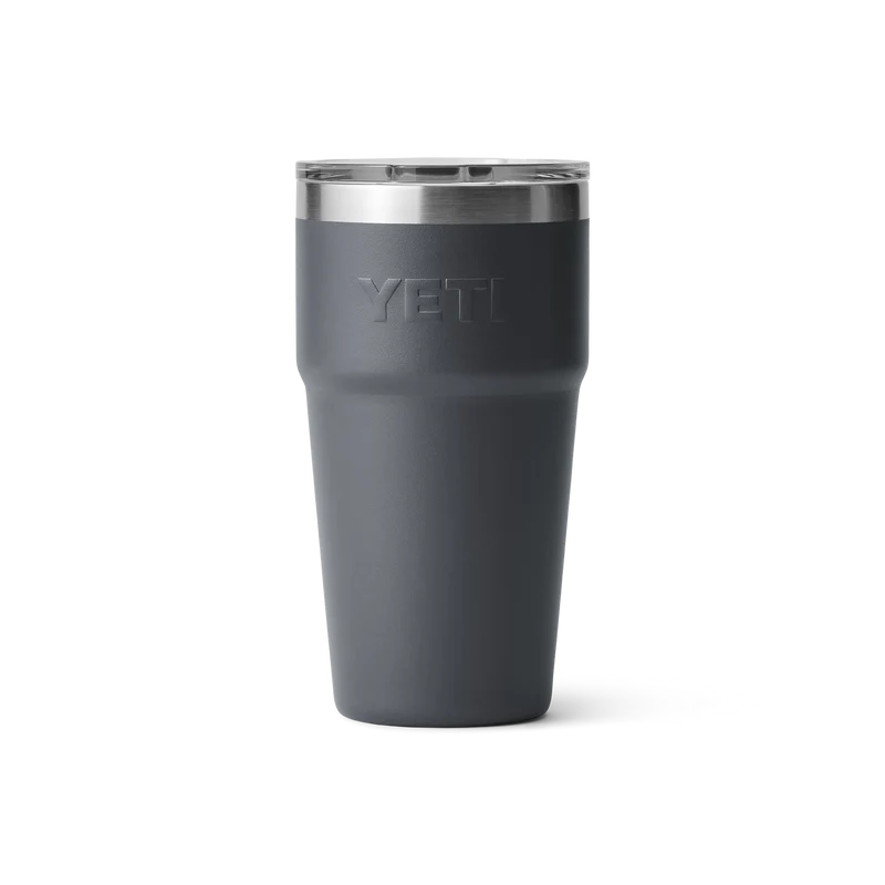 RAMBLER 20 OZ STACKABLE CUP Stapelbarer Becher CHARCOAL
