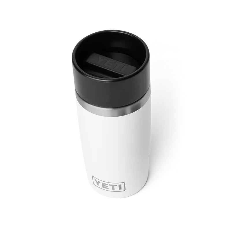 RAMBLER 12 OZ HOTSHOT TRAVEL BOTTLE Reise Flasche WHITE