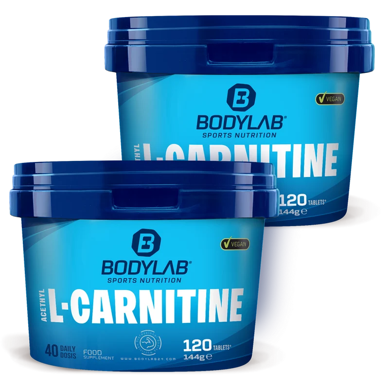 2 x Bodylab24 Acetyl L-Carnitine (je 120 Tabletten)