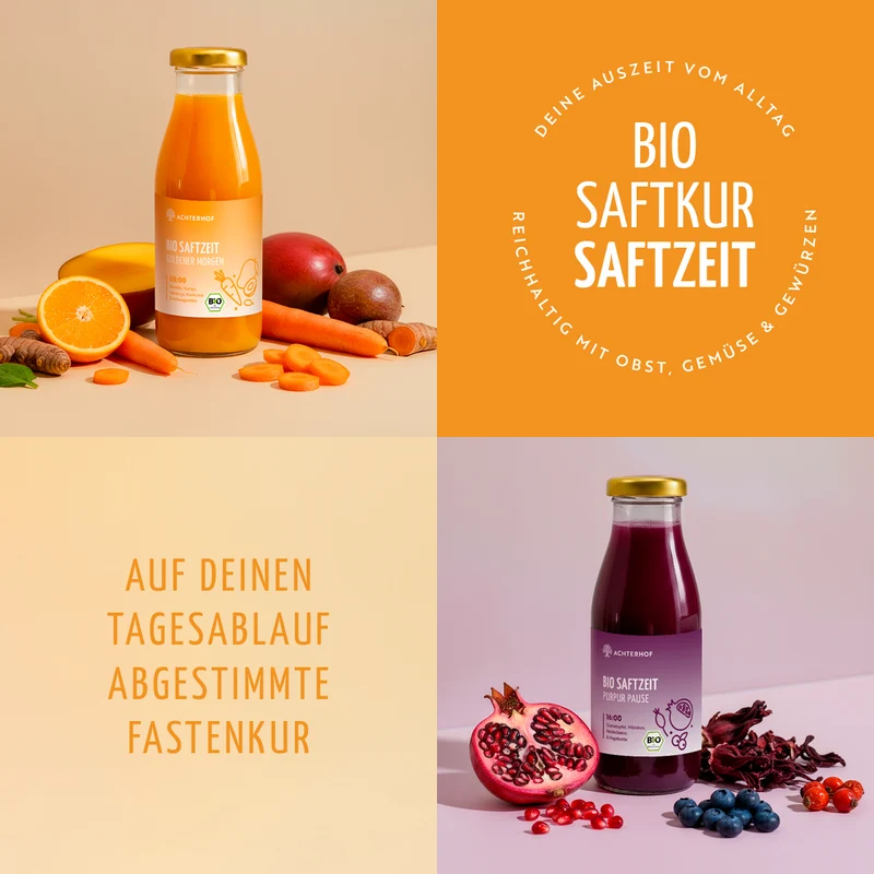 Saftzeit Bio Fastenkur 5 Tage (30 Flaschen)