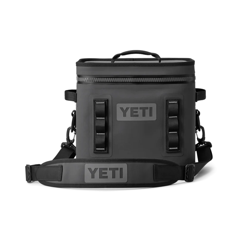 HOPPER FLIP 12 Klassische Kühltasche Top Seller mit Schulter Gurt CHARCOAL