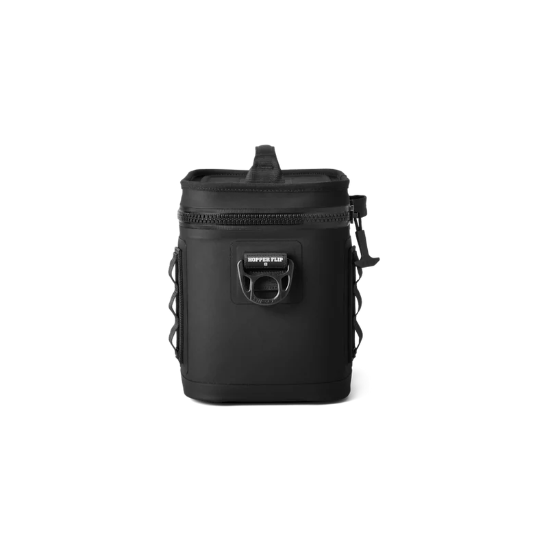 HOPPER FLIP 8 Klassische Kühltasche klein mit Schulter Gurt BLACK