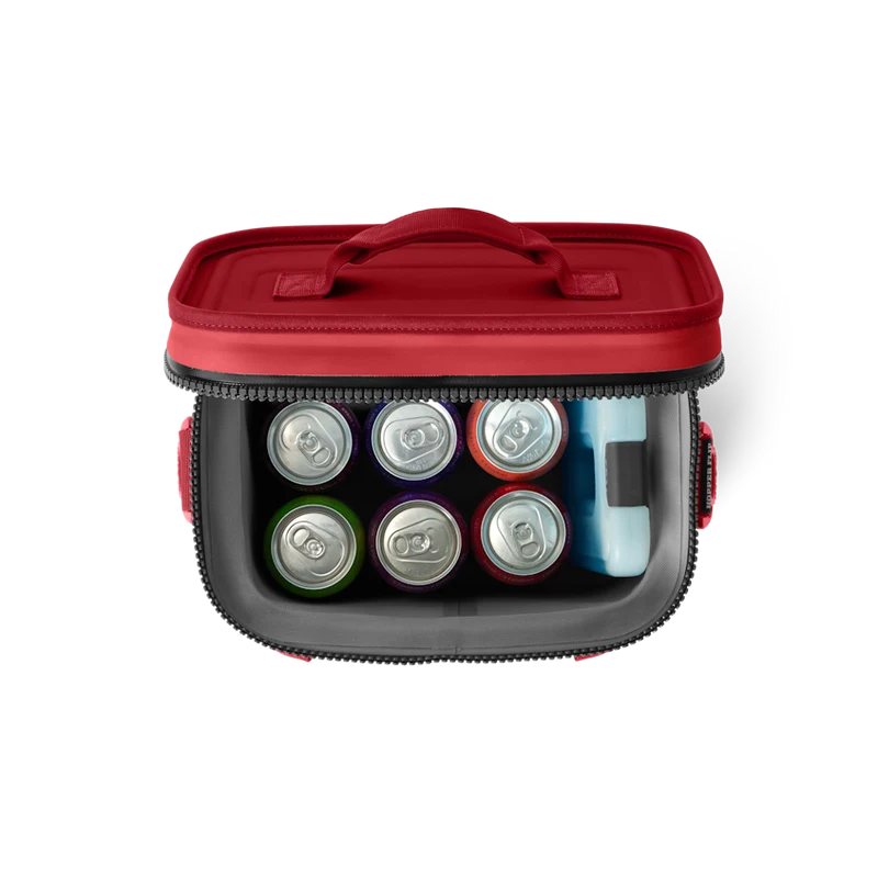 HOPPER FLIP 8 Klassische Kühltasche klein mit Schulter Gurt RESCUE RED