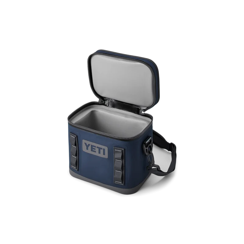 HOPPER FLIP 8 Klassische Kühltasche klein mit Schulter Gurt NAVY