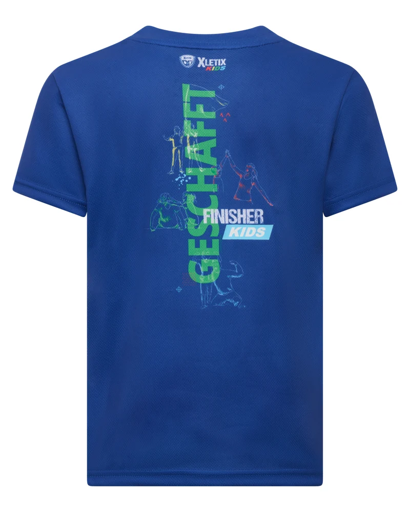 XLETIX Kids Sportshirt eco blau