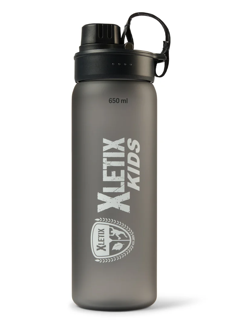 XLETIX Kids Sport-Trinkflasche schwarz