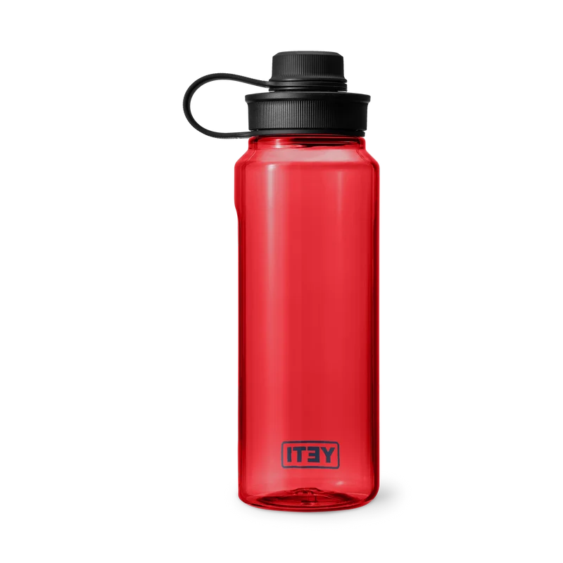 YONDER 1 L TETHER WATER BOTTLE Flasche RESCUE RED