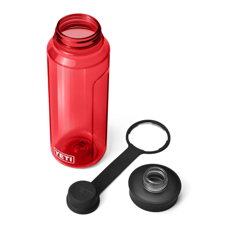 YONDER 1 L TETHER WATER BOTTLE Flasche RESCUE RED