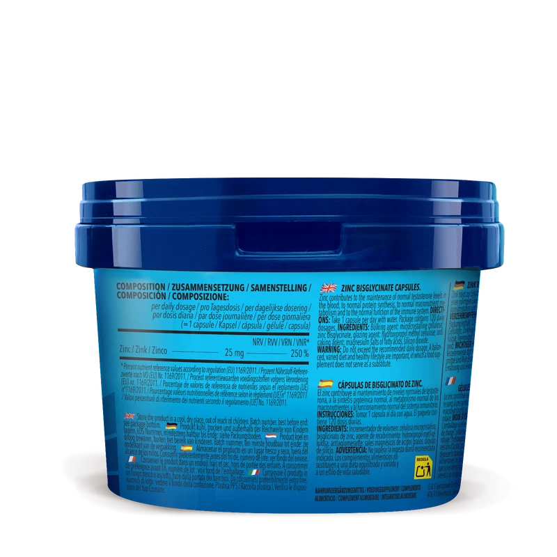 2 x Zinc Bisglycinate (je 120 Kapseln)