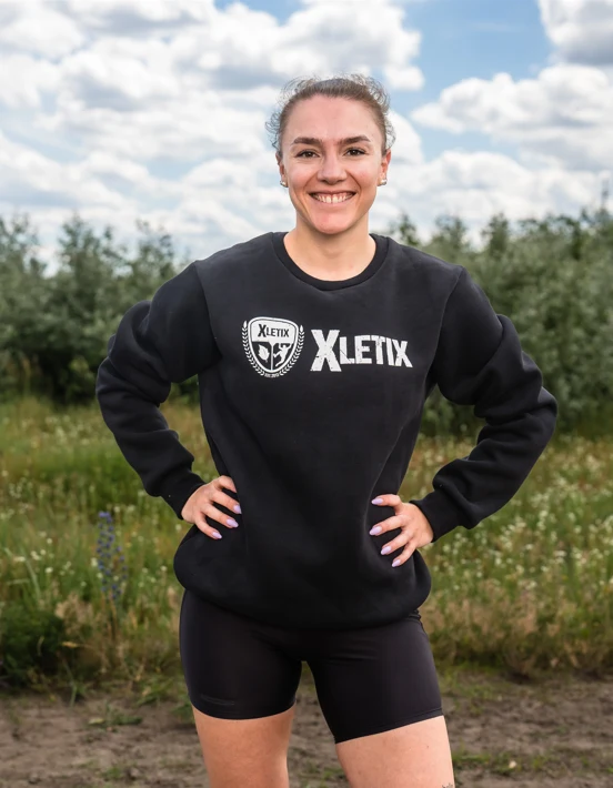 XLETIX Pullover eco schwarz