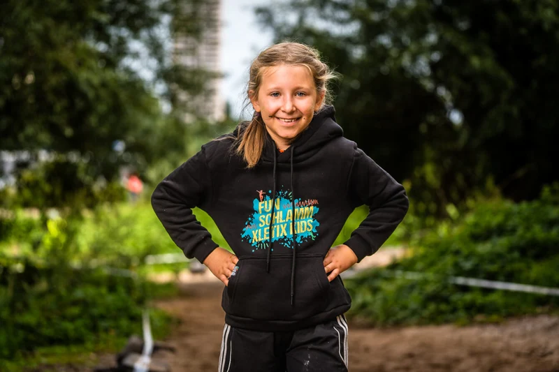 XLETIX Kids Hoodie “Fun Zone“ eco schwarz