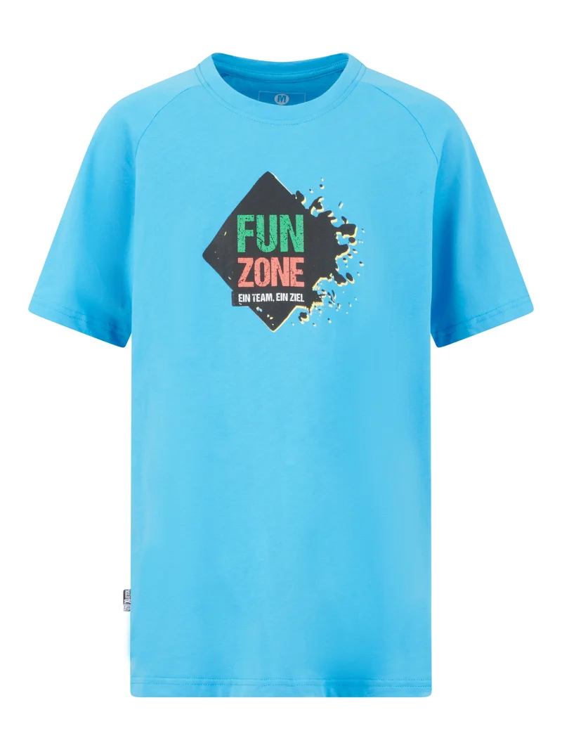 XLETIX Kids T-Shirt “Fun Zone” eco blau