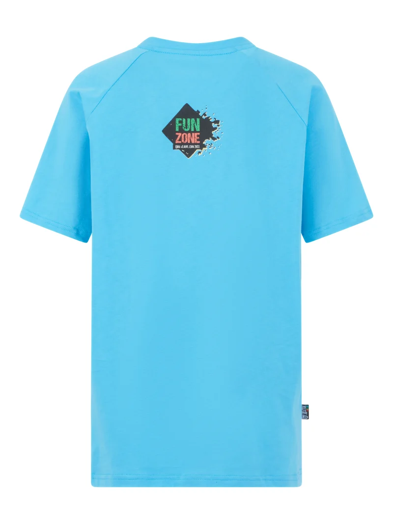 XLETIX Kids T-Shirt “Fun Zone” eco blau