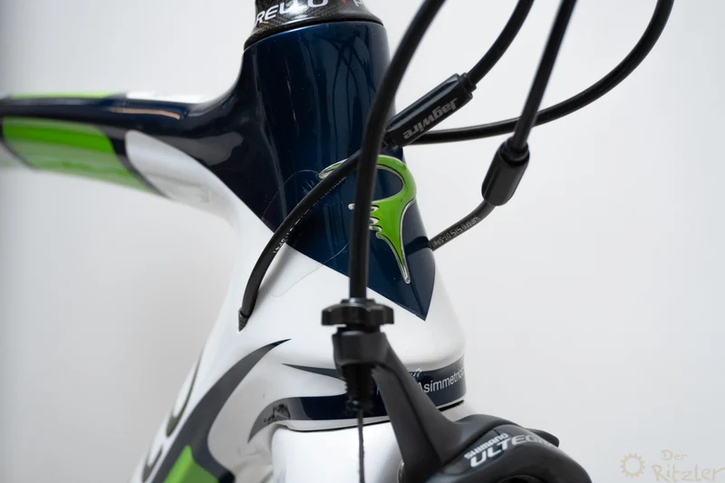 Pinarello Dogma Movistar racercykel 44 cm