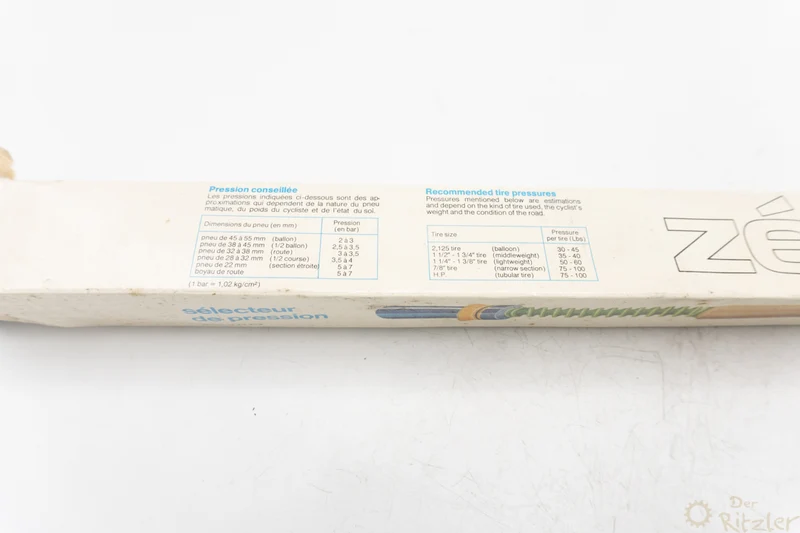 Zéfal hps7 luftpumpe sort 52cm NOS