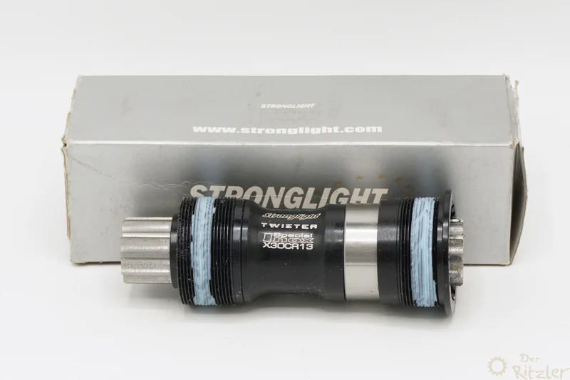 Stronglight JP Twister Inox krankboks NIB
