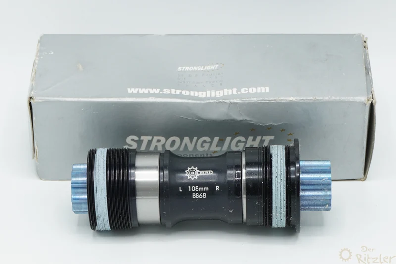 Stronglight JP Twister Titane krankboks NIB