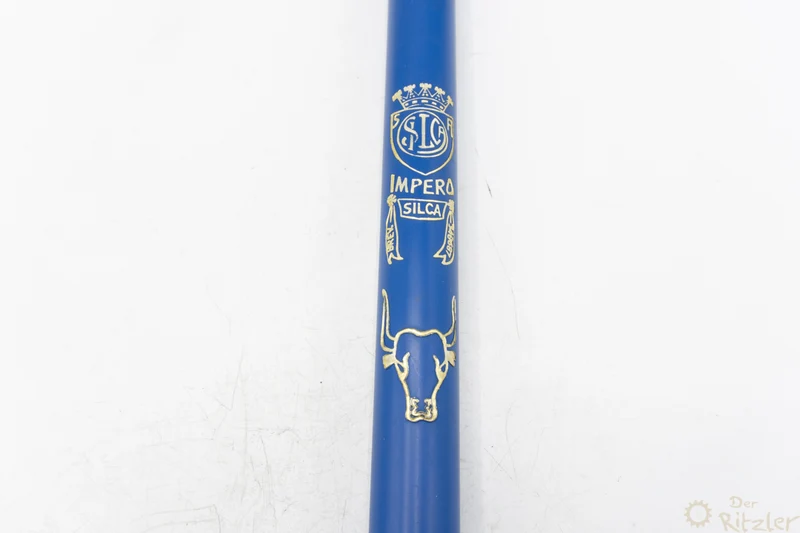 Silca Impero luftpumpe blå Campagnolo pumpehoved NOS 52cm