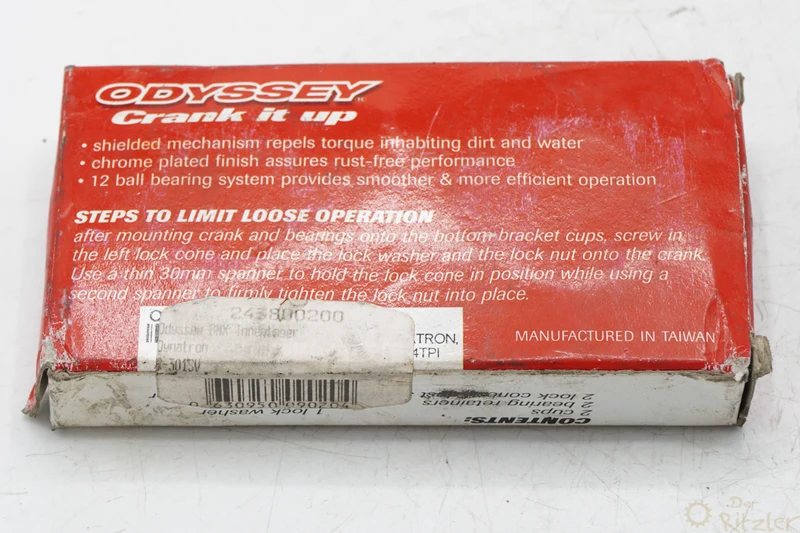Odyssey Dynatron US BB BMX krankboks NIB