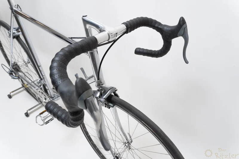 Vintage forkromet racercykel Shimano 56CM