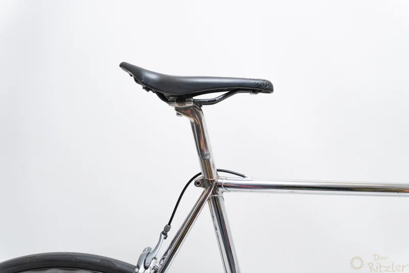 Vintage forkromet racercykel Shimano 56CM