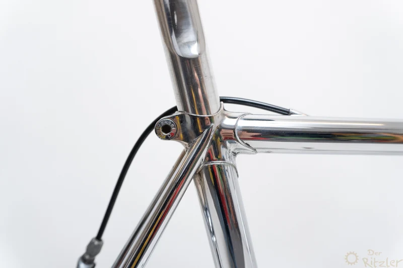 Vintage forkromet racercykel Shimano 56CM