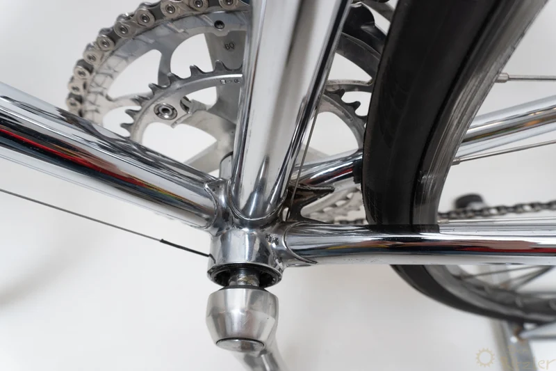 Vintage forkromet racercykel Shimano 56CM
