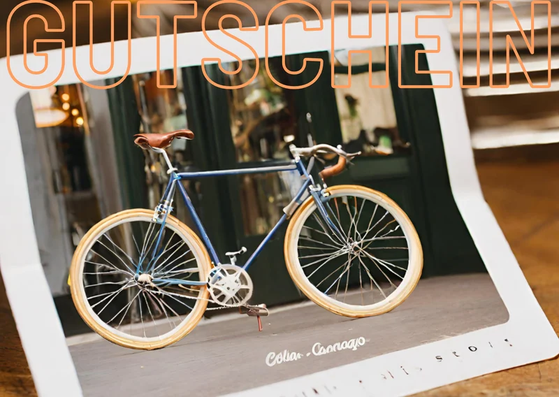 Gavekort til vintage racercykler og reservedele i online shoppen
