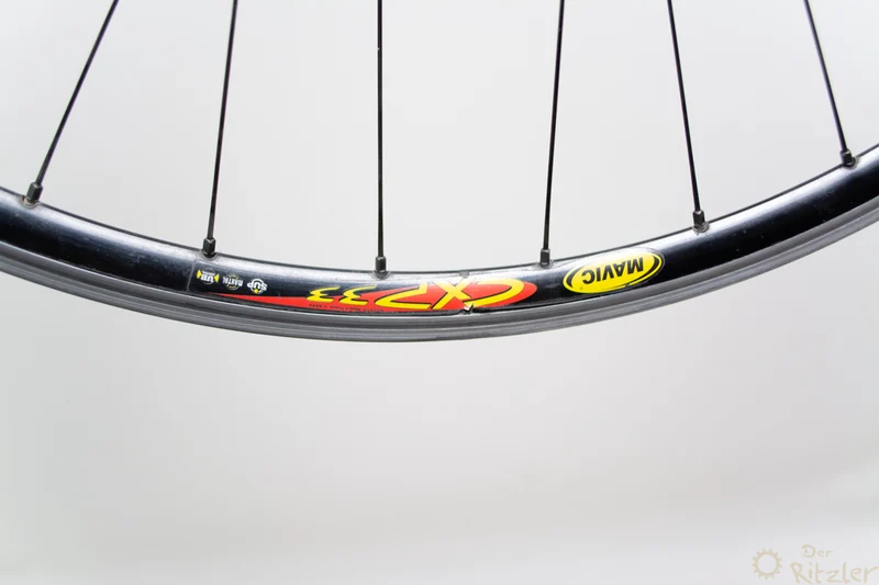 DT Swiss 240 på Mavic CXP 33 SUP 28" forhjul
