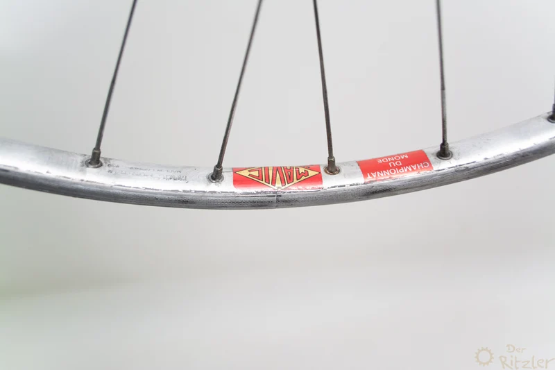 Campagnolo Gran Sport Pista på Mavic Championnat du Monde 28" rørformet hjulsæt