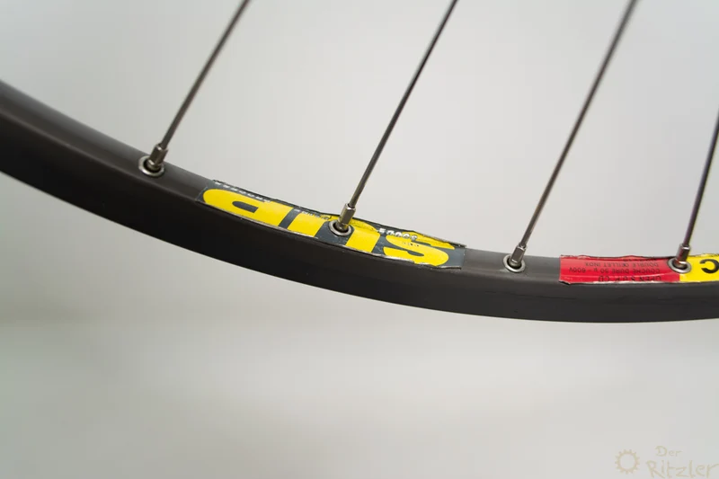 Shimano Dura Ace FH-7400 på Mavic Open SUP CD 28" forhjul