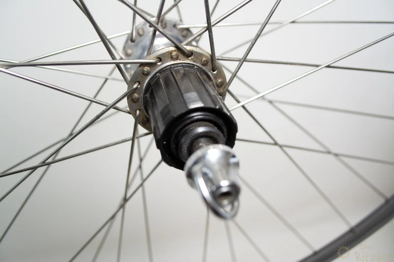 Shimano Dura Ace FH-7403 på Wolber TX Profil 28" baghjul