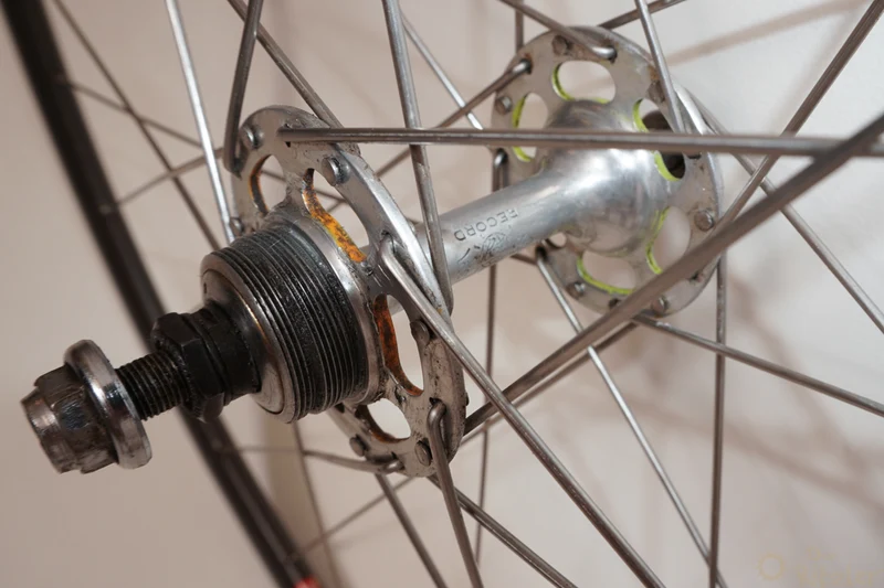 Araya Aero på Campagnolo Record Pista baghjul 28 tommer