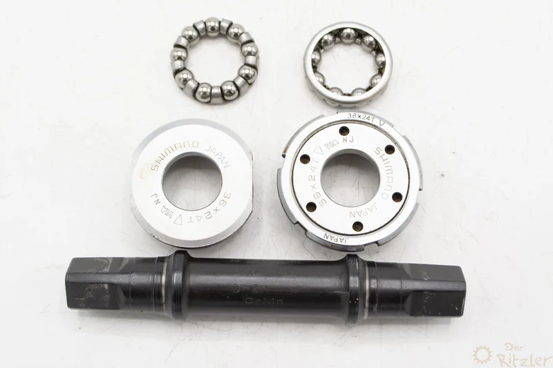 Shimano 600EX BB-6200 bundbeslag ITA 115mm