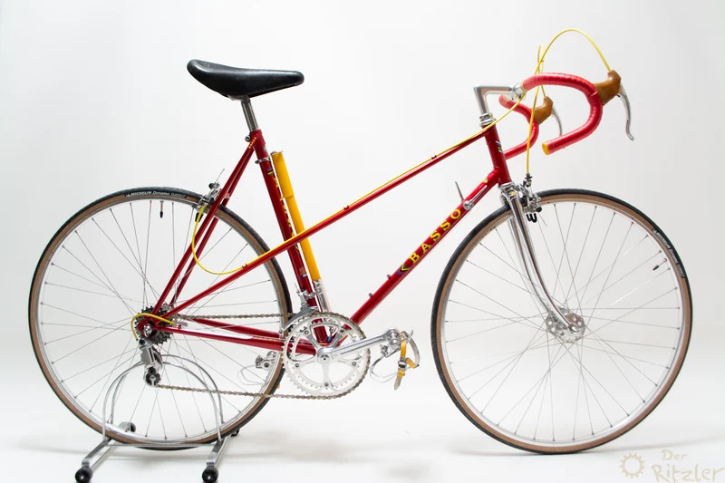 Basso landevejscykel til kvinder 55CM L'Eroica Vintage Steelbike