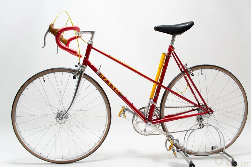 Basso landevejscykel til kvinder 55CM L'Eroica Vintage Steelbike