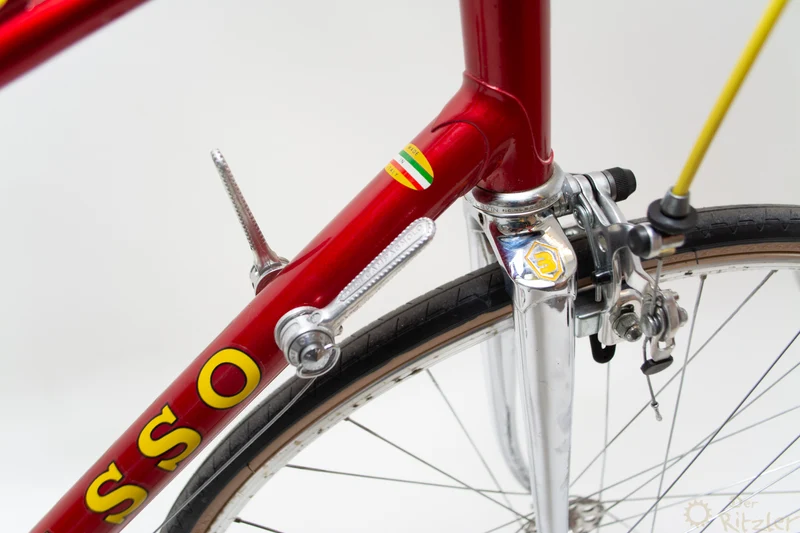 Basso landevejscykel til kvinder 55CM L'Eroica Vintage Steelbike