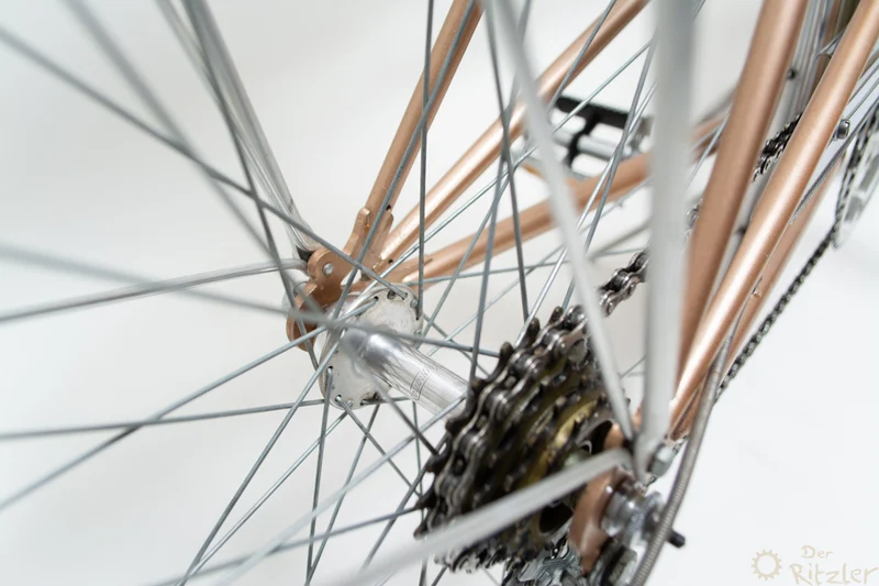 Legnano landevejscykel til kvinder 50CM L'Eroica Vintage Steelbike