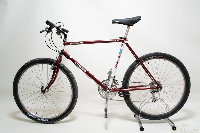 Longus Competition Pro 51 cm vintage mountainbike i rød