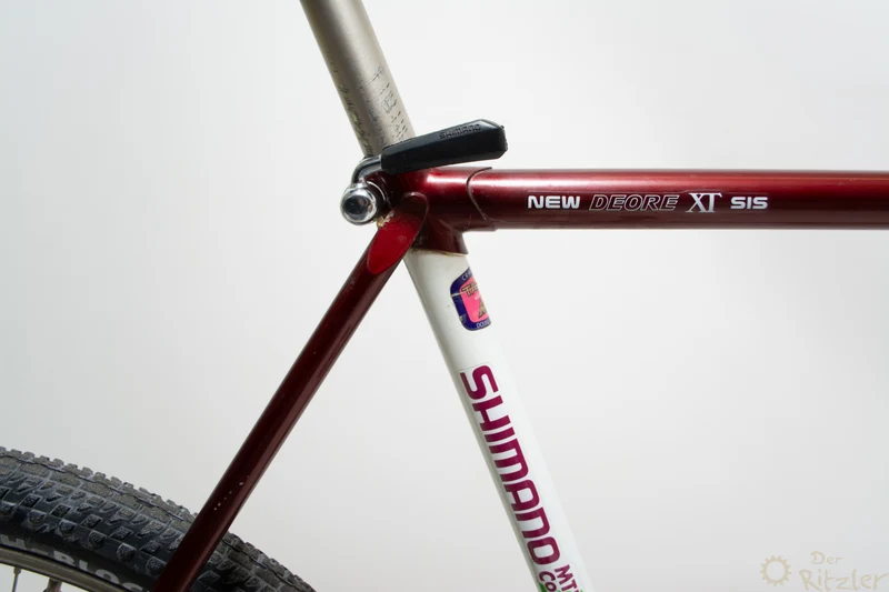 Longus Competition Pro 51 cm vintage mountainbike i rød