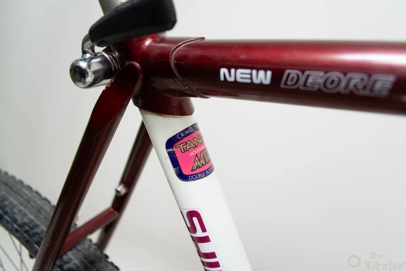 Longus Competition Pro 51 cm vintage mountainbike i rød